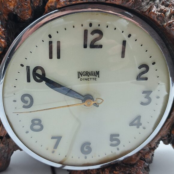 Vintage Ingraham Dinette Clock - Picture 9 of 11